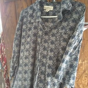 Mens Hawaiian Print Shirt